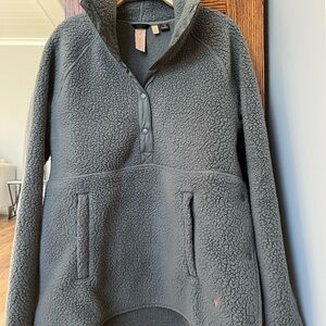 Women's Green Fleece Pullover